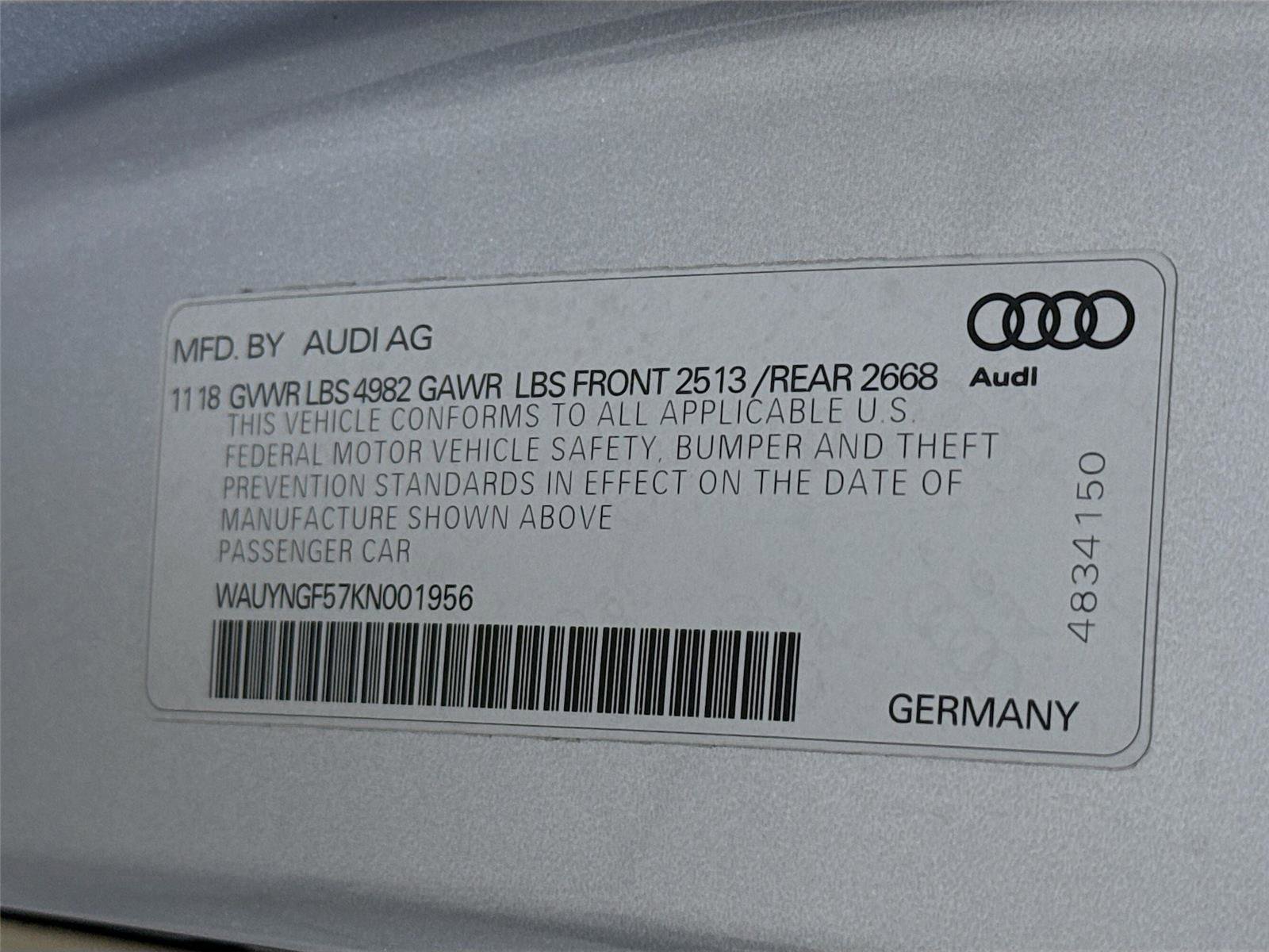 Used 2019 Audi A5 2.0T Premium Plus w/ Premium Plus image 32