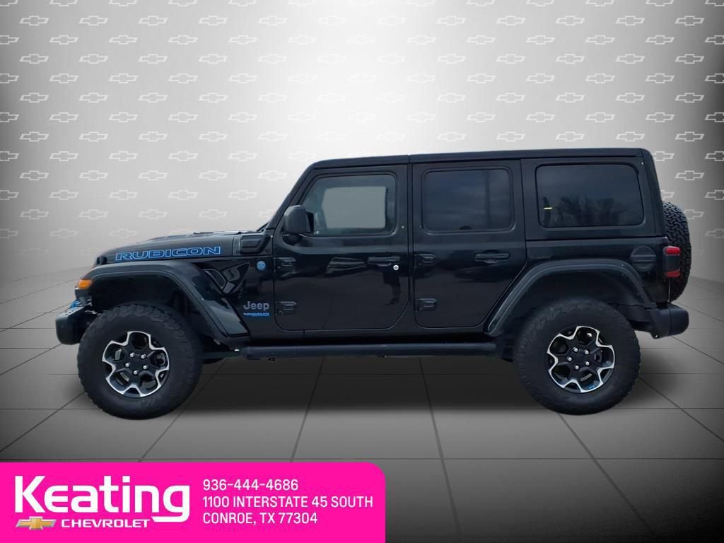 Used 2022 Jeep Wrangler Unlimited Rubicon 4xe w/ Steel Bumper Group image 6