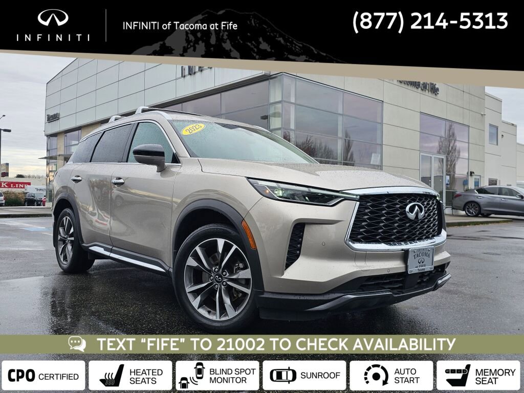 Used 2023 INFINITI QX60 Sensory w/ Vision Package AWD/4WD image 1