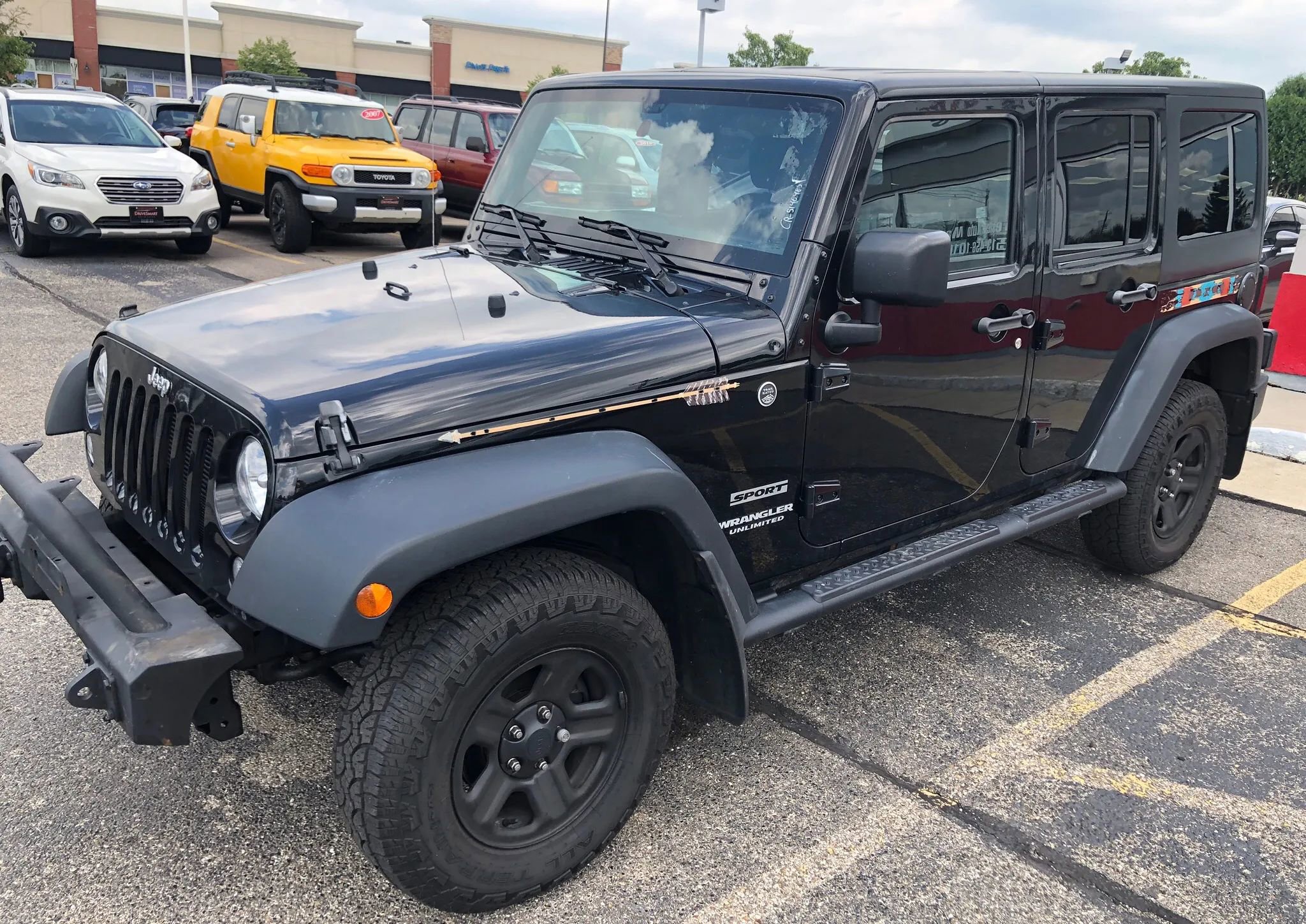 Used 2015 Jeep Wrangler Unlimited Sport w/ Mopar Black Appearance Group image 22