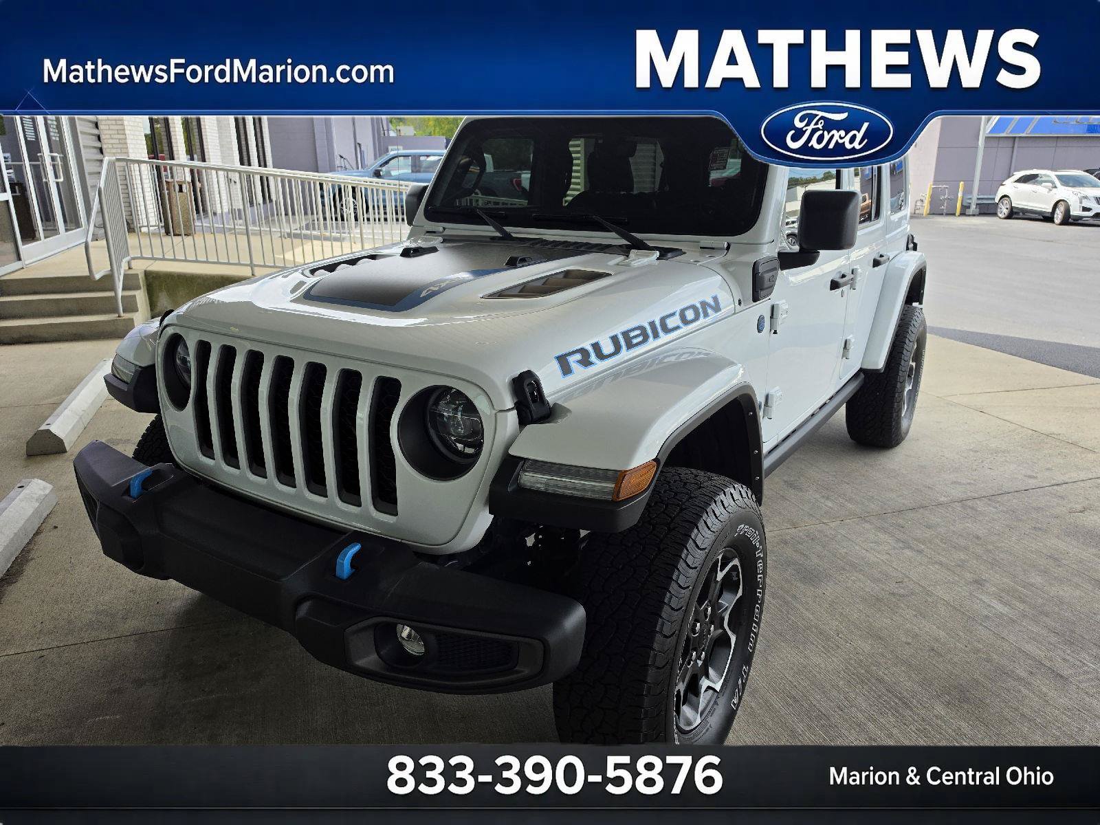 Used 2021 Jeep Wrangler Unlimited Rubicon 4xe w/ Cold Weather Group