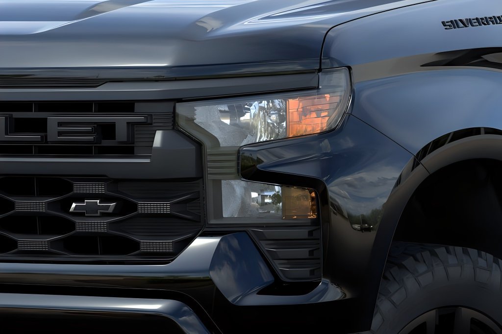 New 2026 Chevrolet Silverado 1500 Custom w/ Turbomax Blackout Package RWD image 11