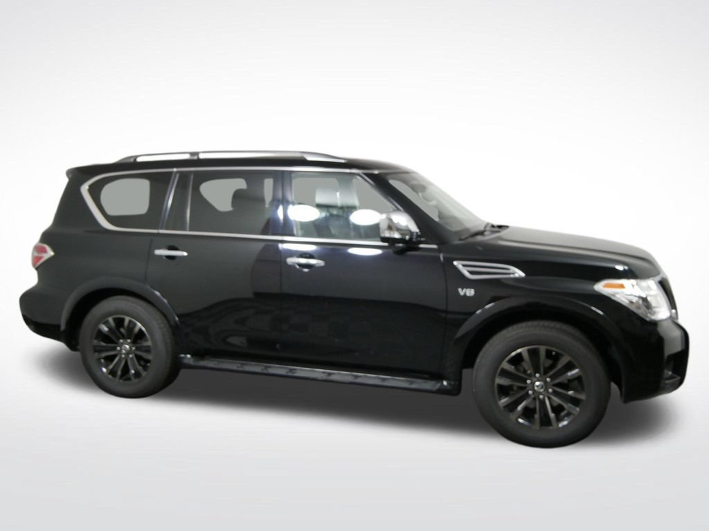 Used 2019 Nissan Armada Platinum w/ Captain's Chairs Package AWD/4WD video 2