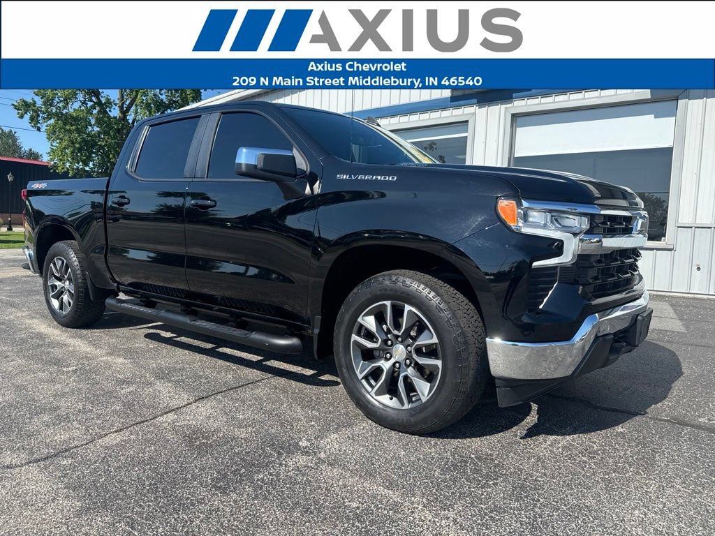 Used 2023 Chevrolet Silverado 1500 LT w/ Leather Package AWD/4WD image 1