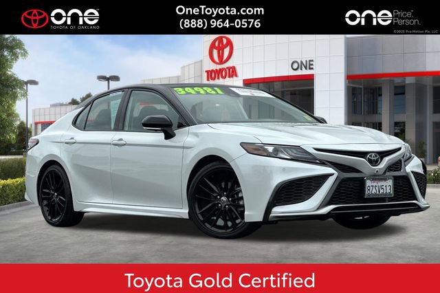 Certified 2022 Toyota Camry XSE w/ Navigation Package FWD image 1