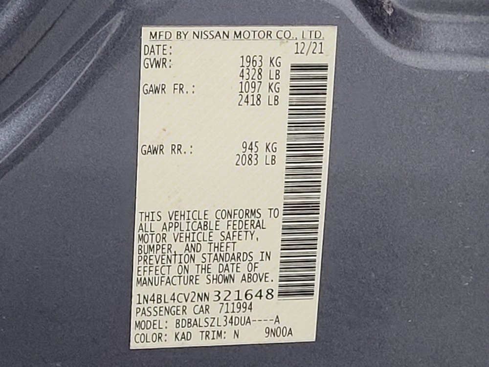 Used 2022 Nissan Altima 2.5 SR FWD image 33