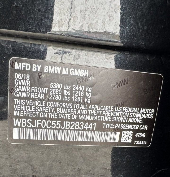 Used 2018 BMW M5 w/ Executive Package image 34
