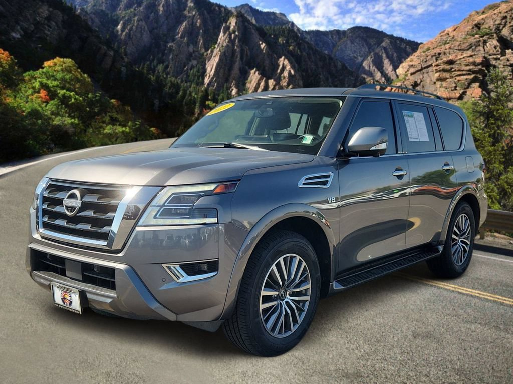 Used 2022 Nissan Armada SL w/ Captain's Chairs Package AWD/4WD image 5
