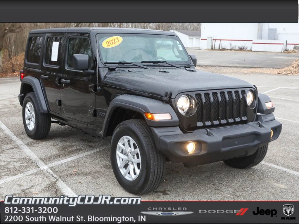 Used 2023 Jeep Wrangler Unlimited Sport