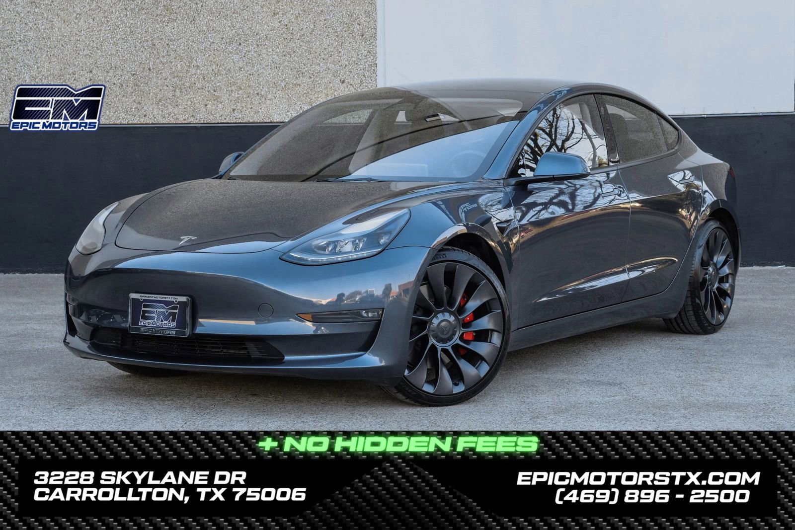 Used 2023 Tesla Model 3 Performance AWD/4WD image 1