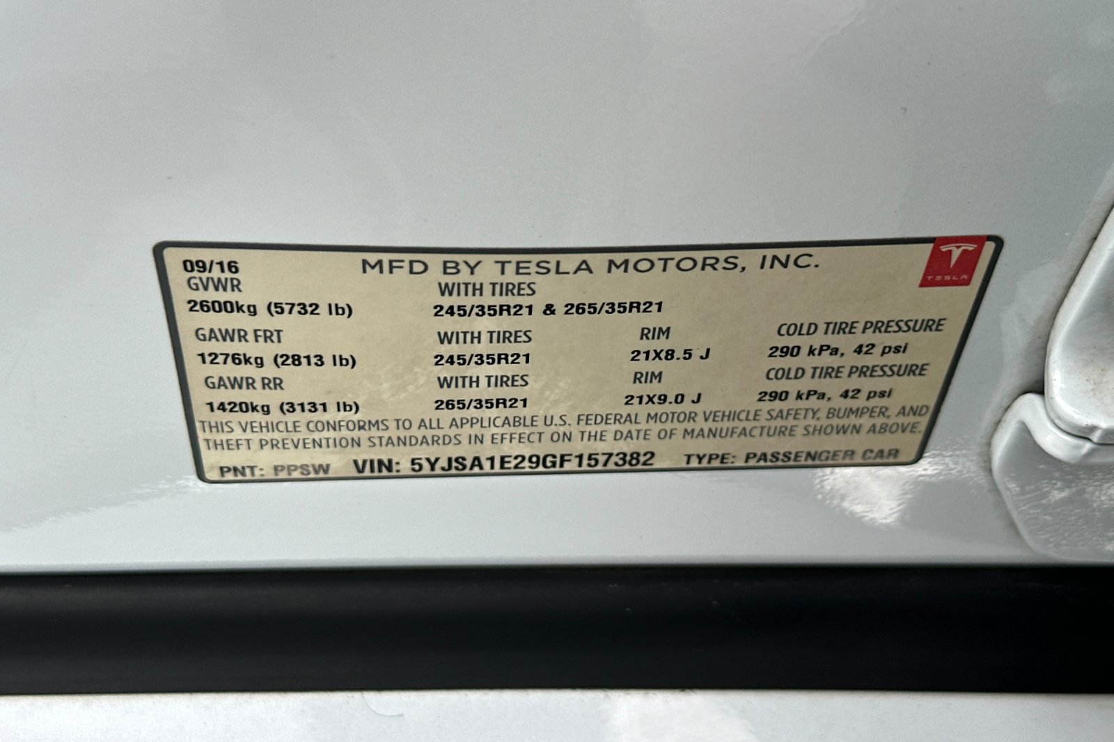 Used 2016 Tesla Model S 75D AWD/4WD image 28