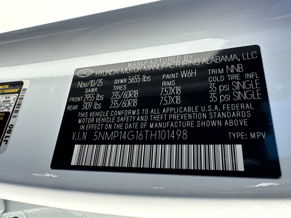 New 2026 Hyundai Santa Fe SE image 23