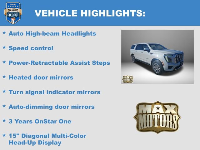 New 2026 GMC Yukon XL Denali w/ Sun & Power Step Package image 17