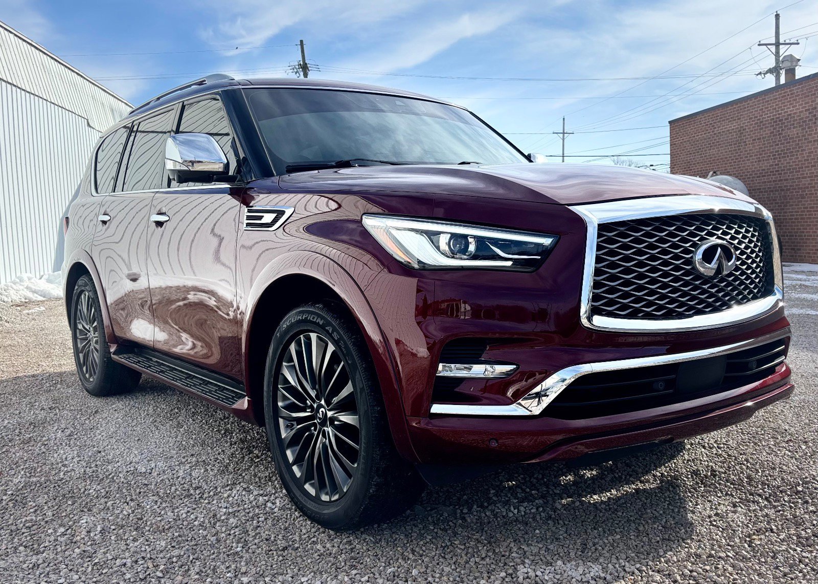 Used 2022 INFINITI QX80 Sensory w/ Cargo Package image 1