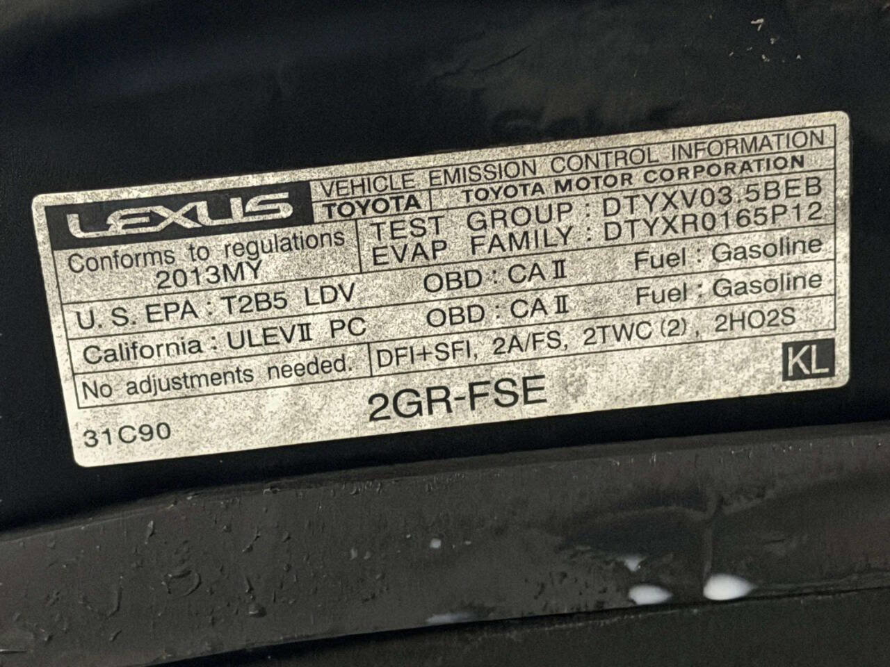 Used 2013 Lexus GS 350 w/ F Sport Pkg image 30