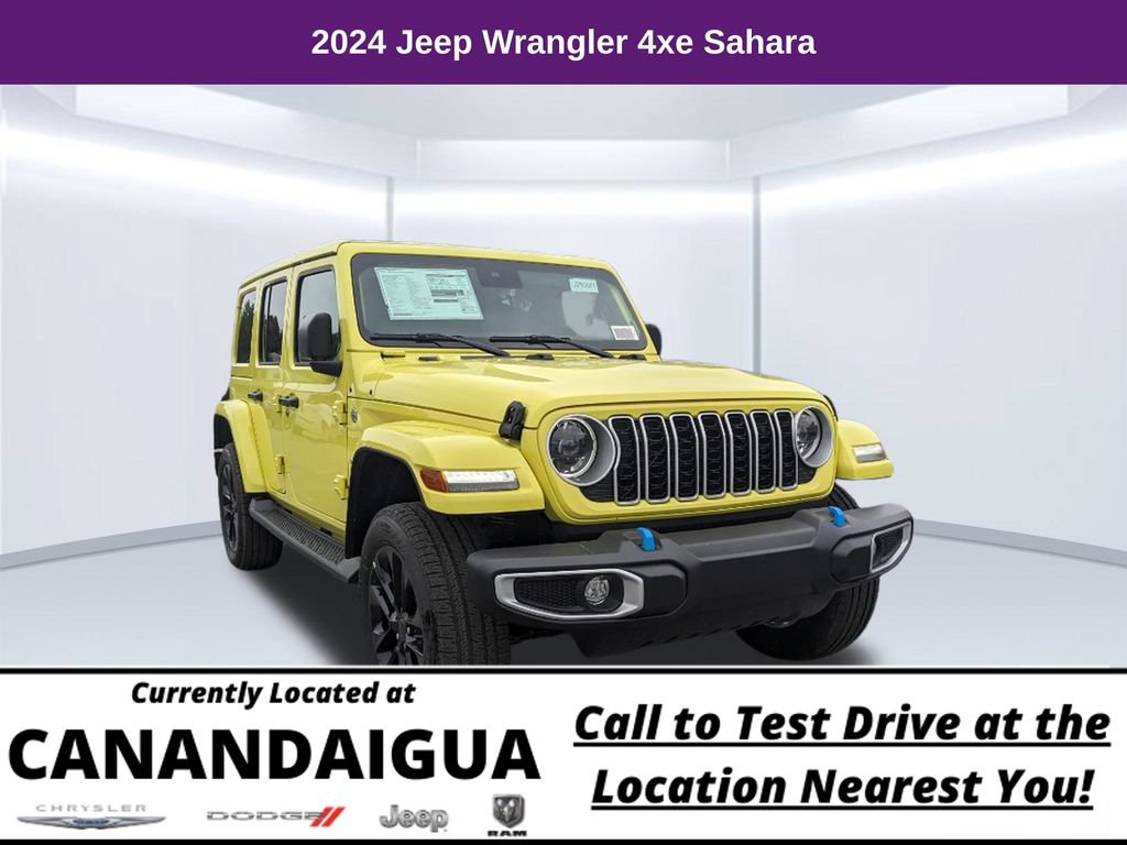 New 2024 Jeep Wrangler Unlimited Sahara w/ Safety Group