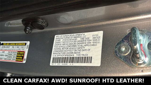 Used 2023 Honda Ridgeline RTL-E image 35