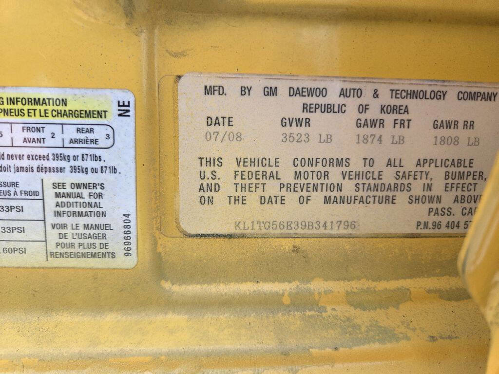 Used 2009 Chevrolet Aveo LT FWD image 15