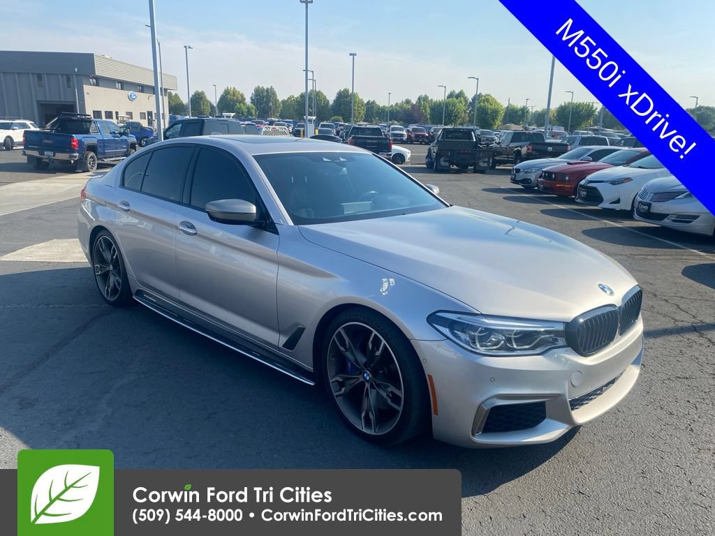 Used 2018 BMW M550i xDrive AWD/4WD image 4