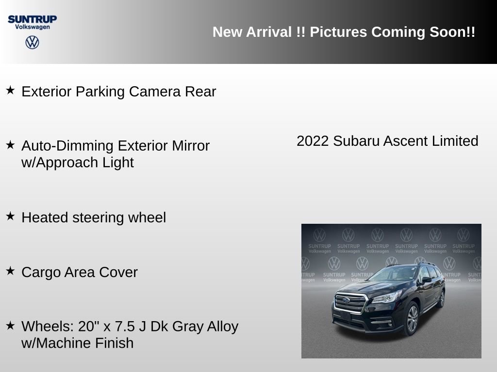 Used 2022 Subaru Ascent Limited w/ Technology Package image 12