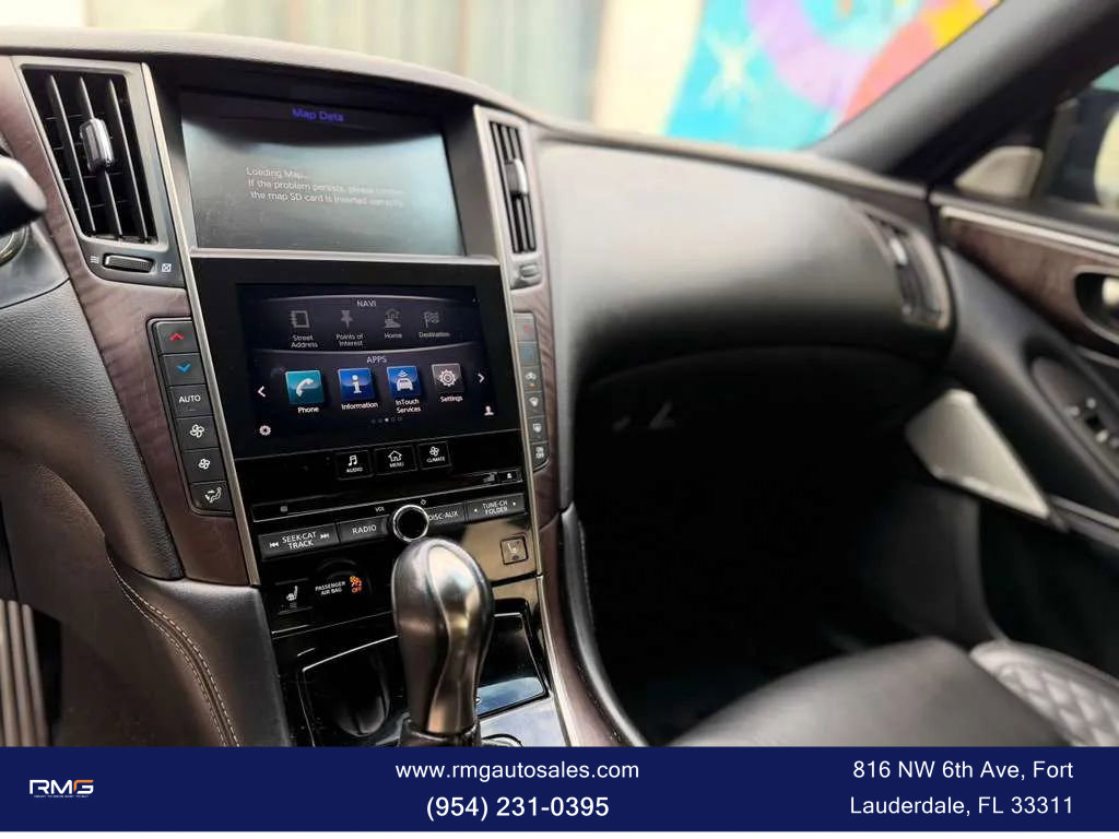 Used 2017 INFINITI Q50 Red Sport 400 image 21