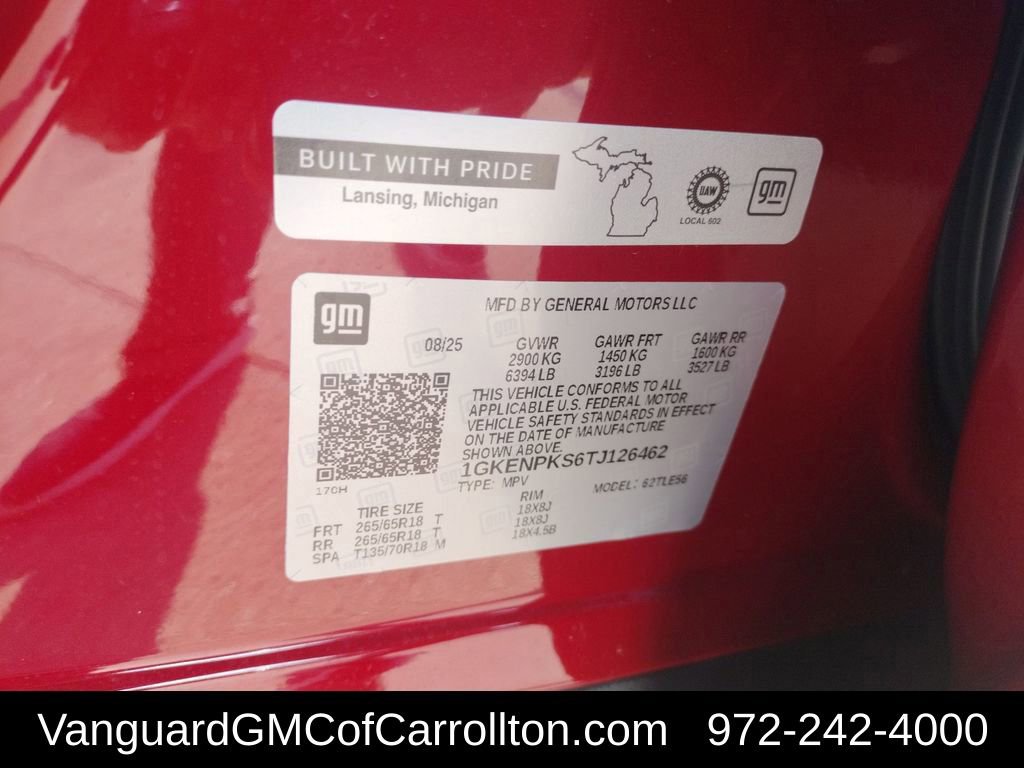 New 2026 GMC Acadia AT4 w/ LPO, Floor Liner Package image 37