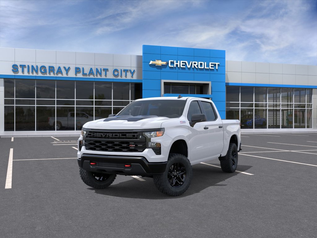 New 2026 Chevrolet Silverado 1500 Custom Trail Boss w/ LPO, Dark Essentials Package AWD/4WD image 8