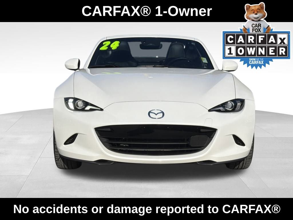 Used 2024 MAZDA MX-5 Miata RF Grand Touring w/ Weather Package video 2