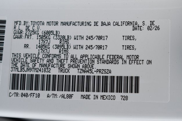 New 2026 Toyota Tacoma SR5 image 15
