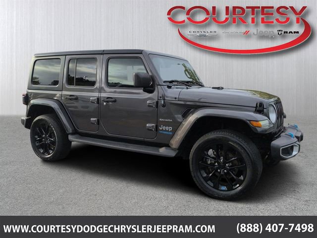 Certified 2022 Jeep Wrangler Unlimited Sahara w/ Cold Weather Group image 1