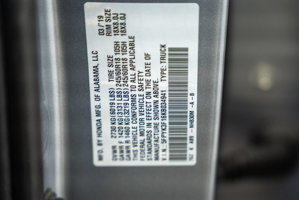 Used 2019 Honda Ridgeline Sport image 32
