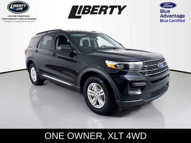 Certified 2022 Ford Explorer XLT w/ Class IV Trailer Tow Package image 1