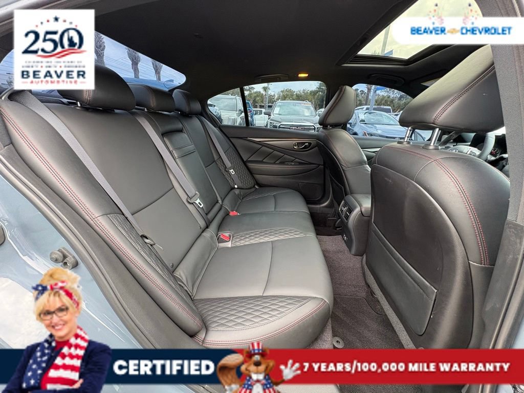 Used 2023 INFINITI Q50 Red Sport 400 AWD/4WD image 24