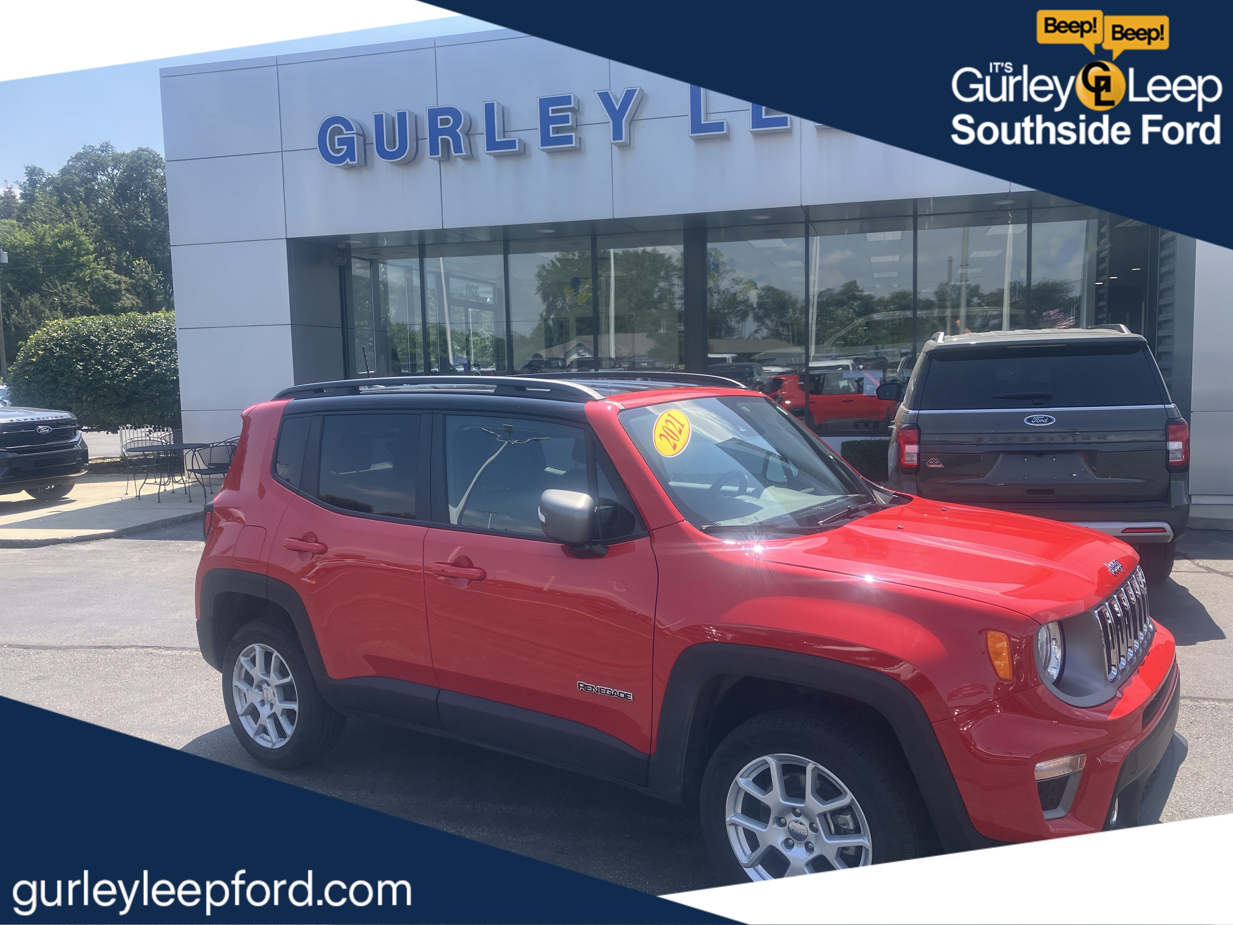 Used 2021 Jeep Renegade Limited w/ Trailer Tow Group AWD/4WD image 1