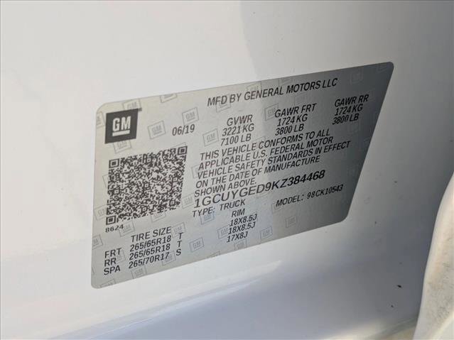 Used 2019 Chevrolet Silverado 1500 LTZ w/ LTZ Plus Package image 25