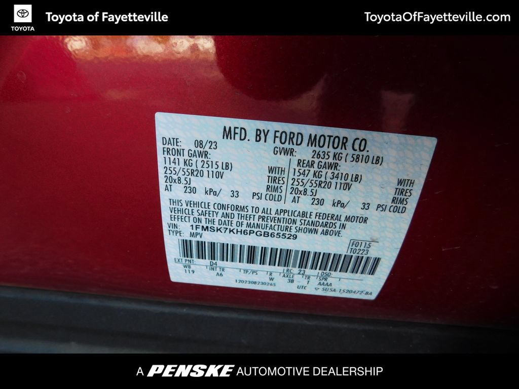 Used 2023 Ford Explorer ST-Line w/ Class IV Trailer Tow Package RWD image 9