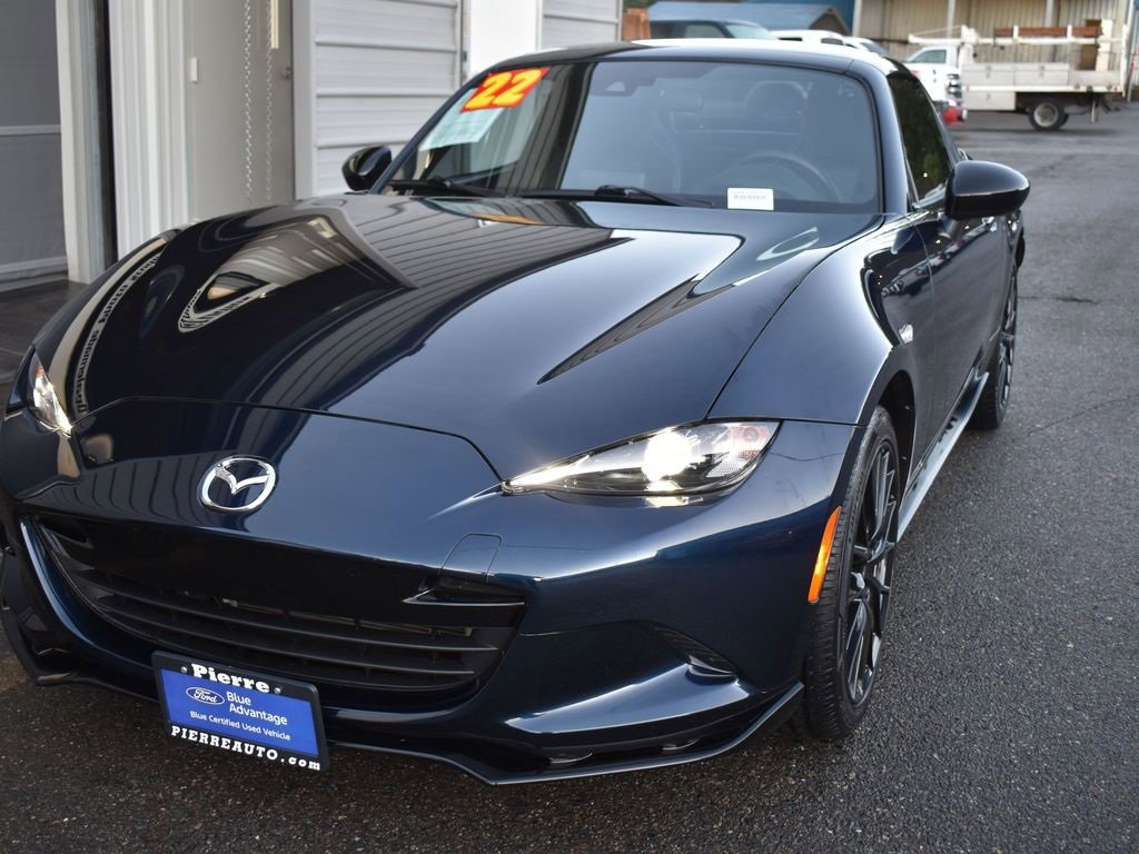 Used 2022 MAZDA MX-5 Miata Club w/ Interior Package image 1