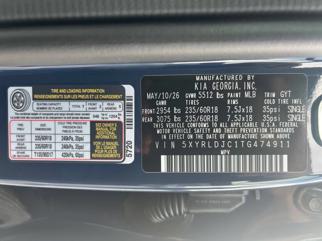 New 2026 Kia Sorento S AWD/4WD image 20
