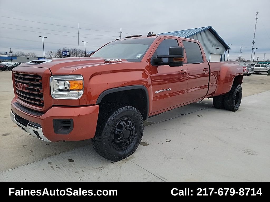 Used 2017 GMC Sierra 3500 4x4 Crew Cab w/ Sierra Convenience Package image 3