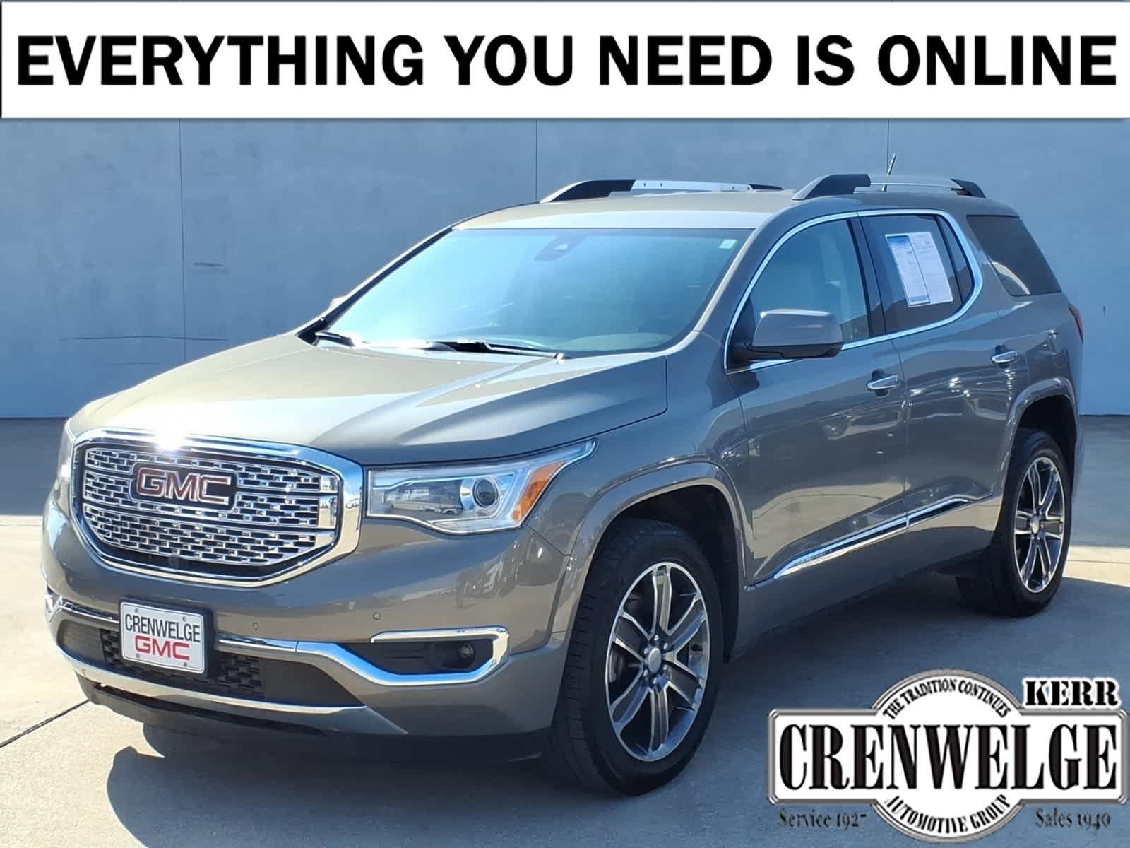 Certified 2019 GMC Acadia Denali w/ Technology Package FWD video 1