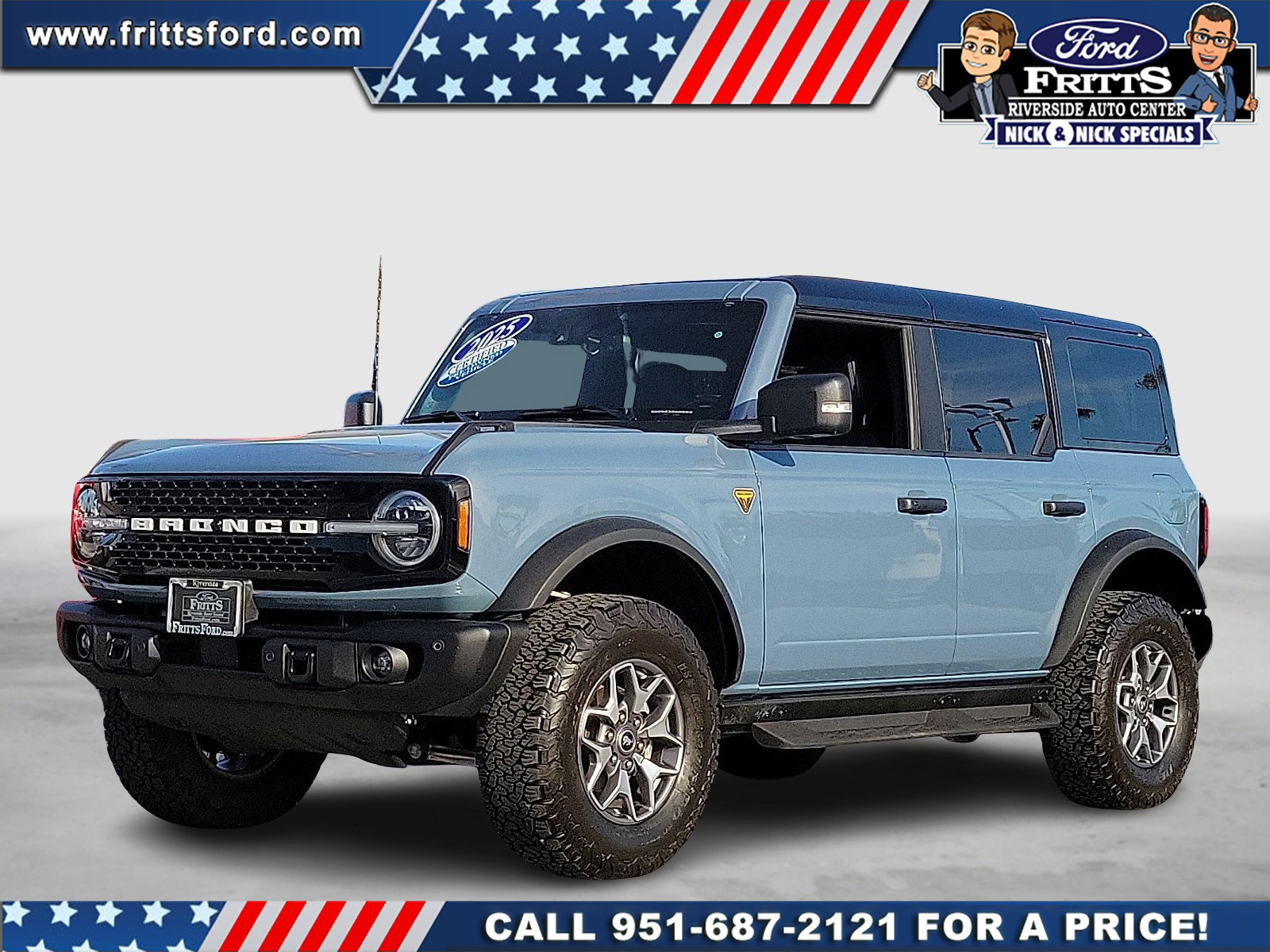 Certified 2025 Ford Bronco Badlands AWD/4WD image 1