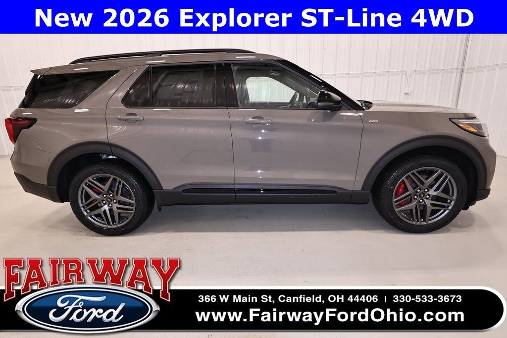 New 2026 Ford Explorer ST-Line w/ ST-Line Street Pack