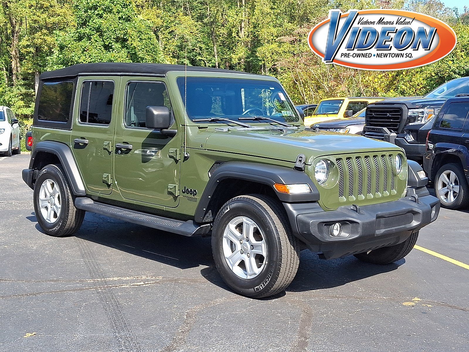 Certified 2021 Jeep Wrangler Unlimited Sport video 1