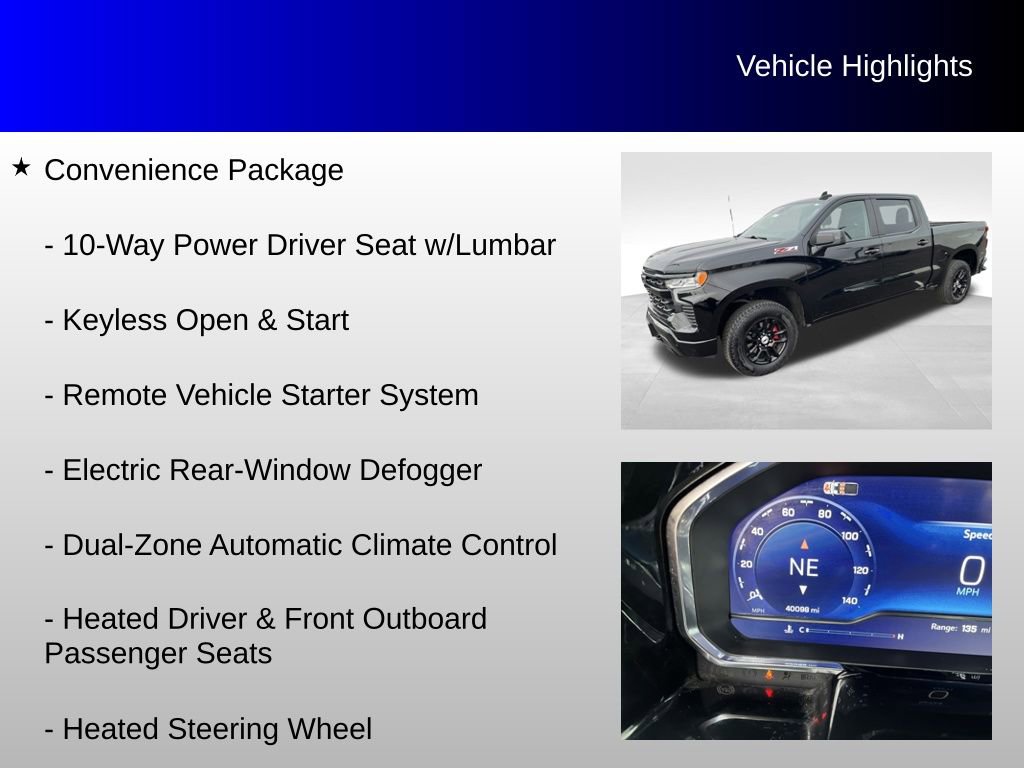 Certified 2024 Chevrolet Silverado 1500 RST w/ Z71 Off-Road Package image 24