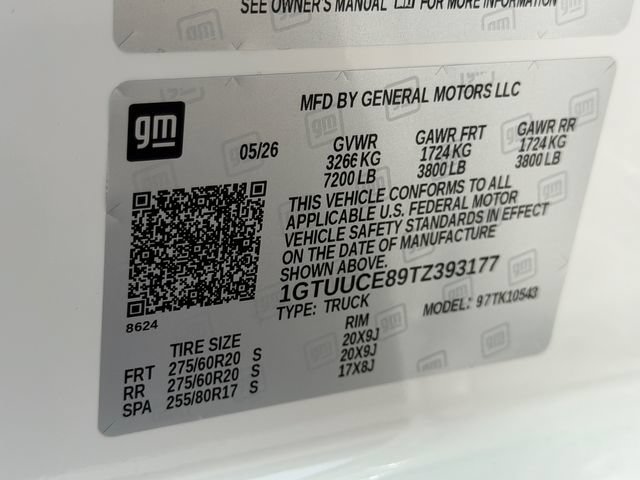 New 2026 GMC Sierra 1500 Elevation w/ Elevation Premium Package AWD/4WD image 29