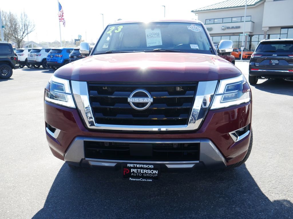 Used 2023 Nissan Armada Platinum w/ Captain's Chairs Package image 3