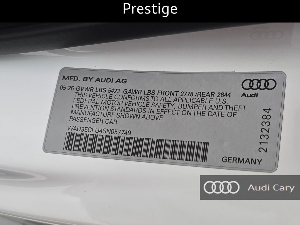 New 2025 Audi S5 Prestige image 35