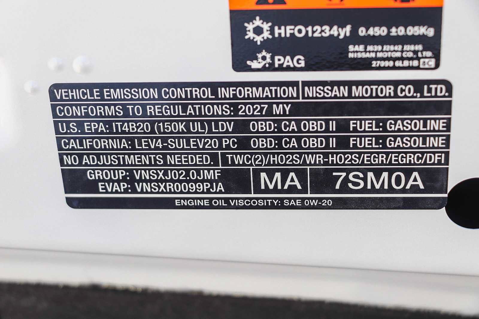 New 2027 Nissan Sentra SR w/ Floor Mat Package FWD image 15