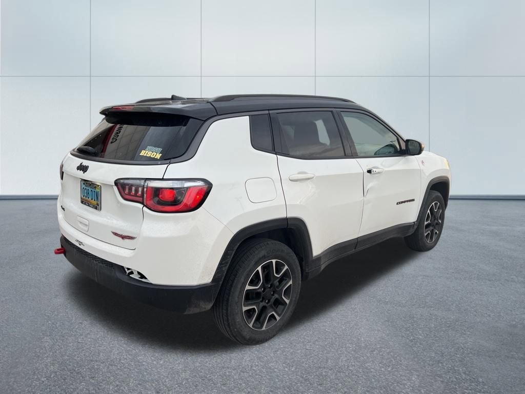 Used 2020 Jeep Compass Trailhawk AWD/4WD video 3