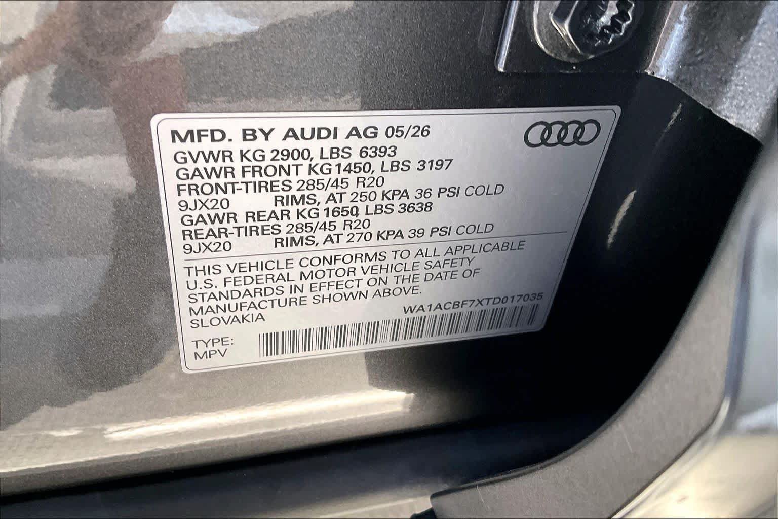 New 2026 Audi Q7 2.0T Premium AWD/4WD image 20